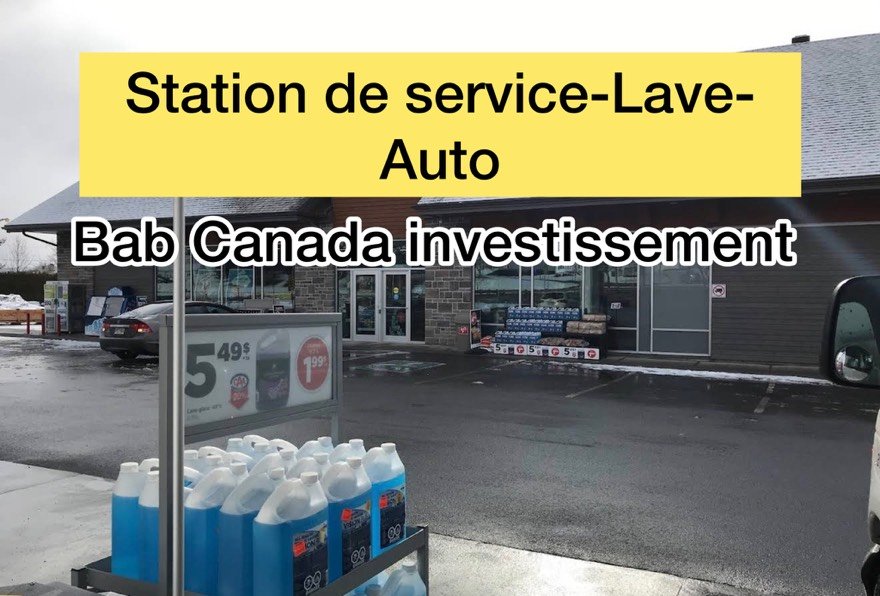 Station-service avec lave-auto à vendre – Occasion unique !